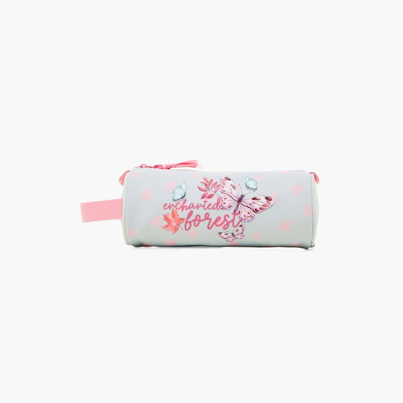Roll road Pouch - Enchanted Forest - 1Cmprt - Printed (Polyester) Mint \ 23X9X9Cm - Image 1